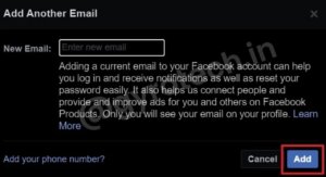 How to Change Primary Email Address on Facebook