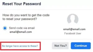 How to reset your password via email address or phone number?