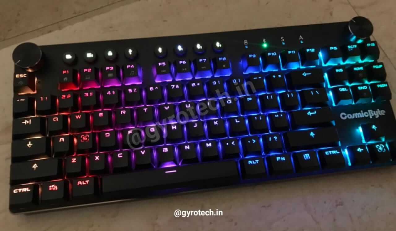 Cosmic Byte CBGK14 Sirius Bluetooth & Wired Mechanical Keyboard
