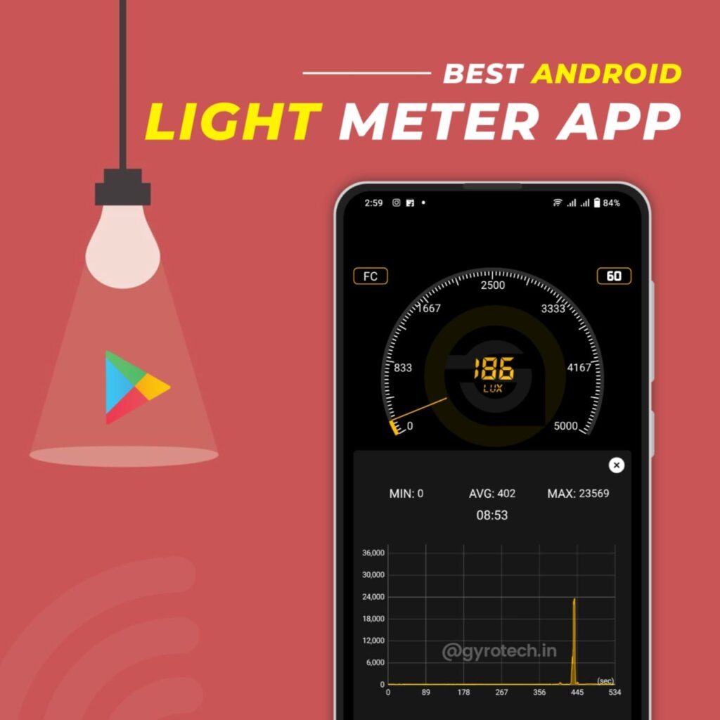 how to use light meter app on iphone