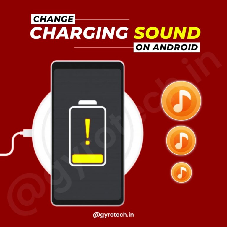 How To Change Charging Sound On Android