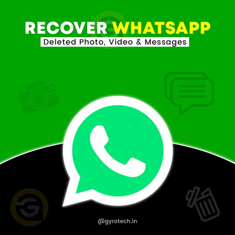 How To Recover WhatsApp Deleted Messages