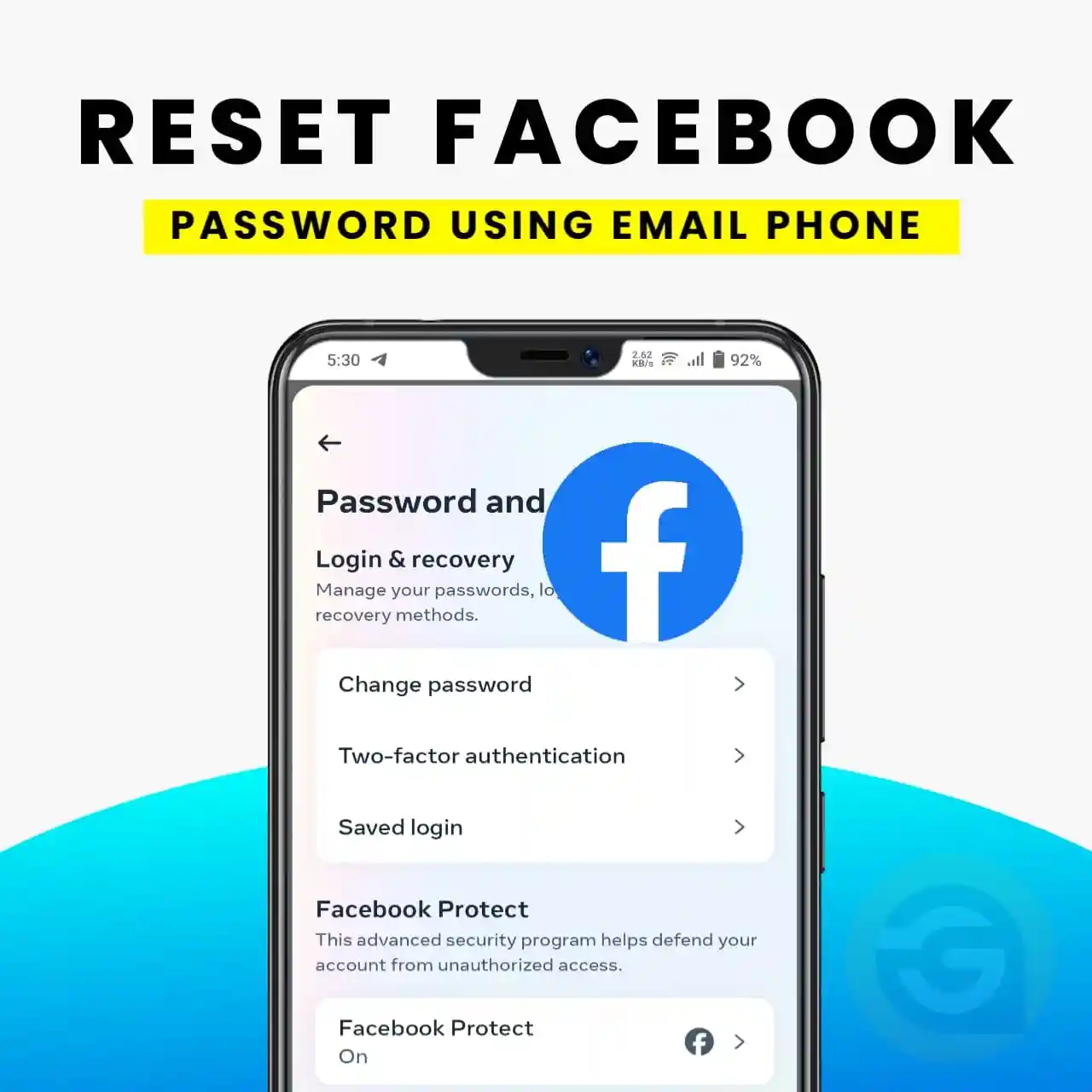 How To Reset Facebook Password Using Email Address or Phone Number