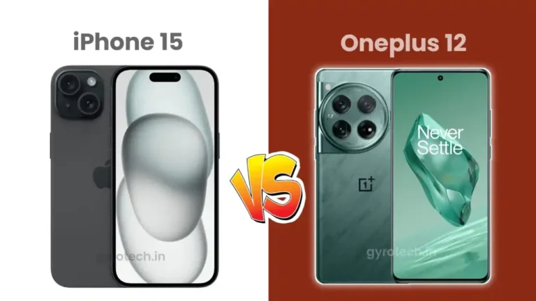 Oneplus 12 vs iPhone 15 Which is Better