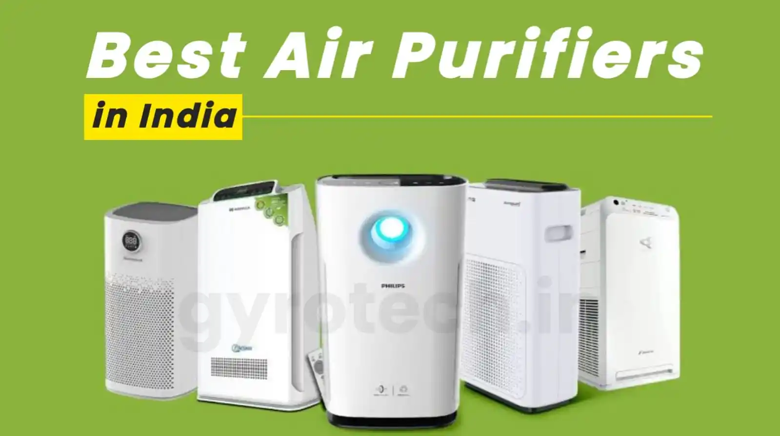Best Air Purifiers in India 2024