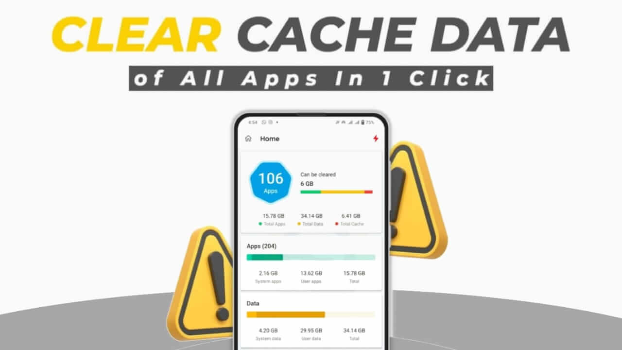 How To Clear Cache of All Apps At Once In Android