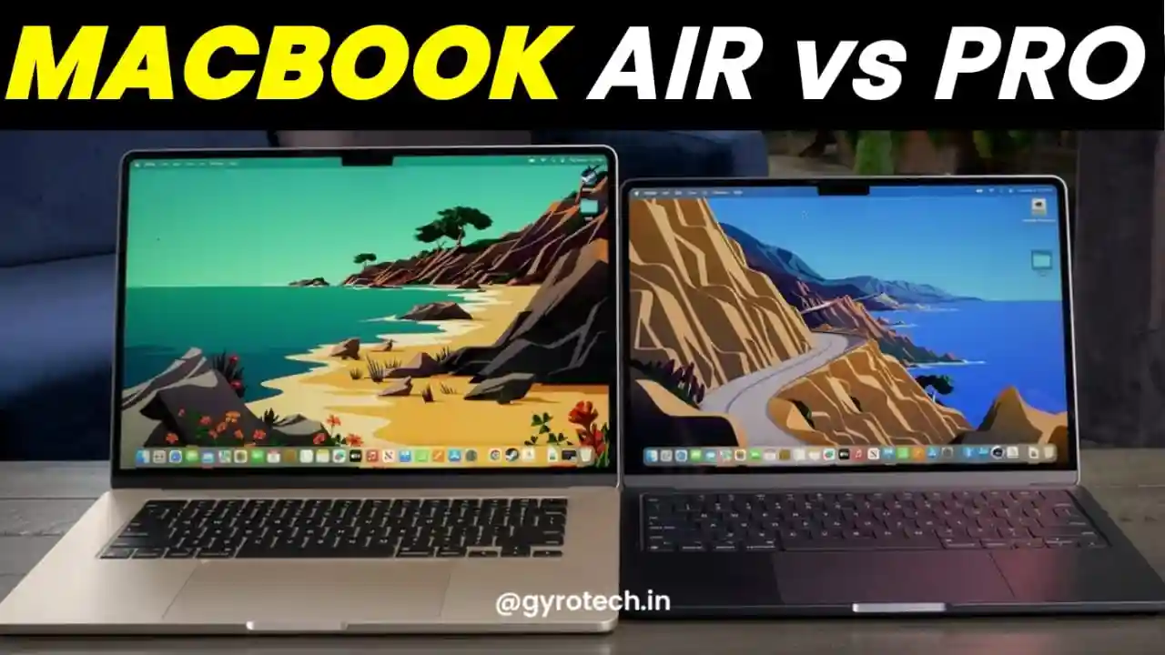 MacBook Air vs MacBook Pro