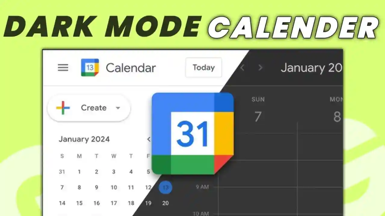 How to Enable Dark Mode in Google Calendar