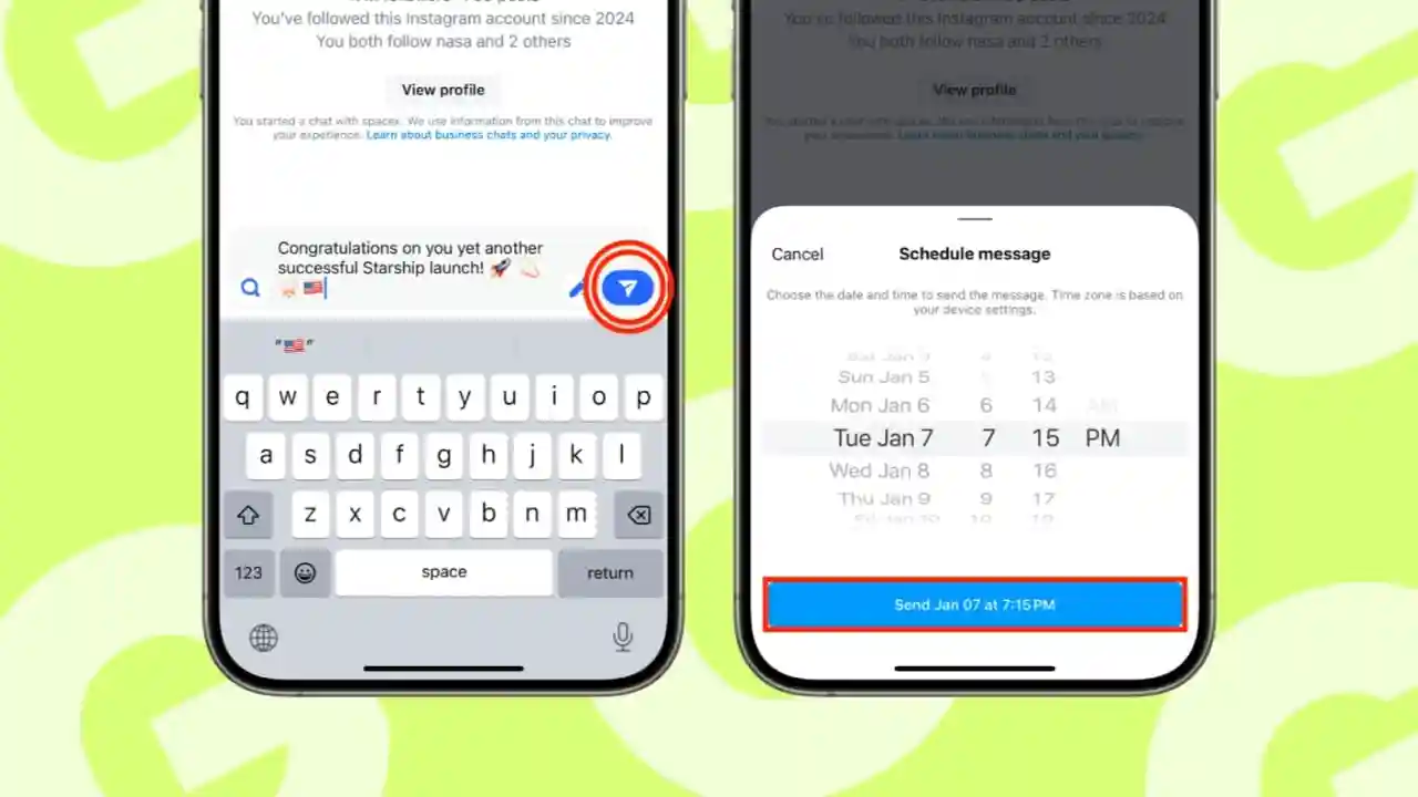 How to Schedule Messages on Instagram